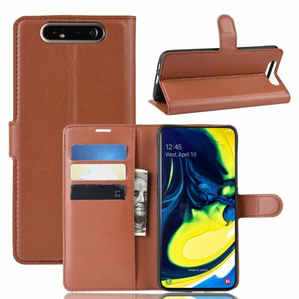 

Чехол-книжка Deexe Book Type для Samsung Galaxy A80 (A805) - Brown