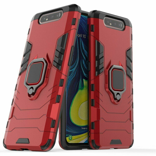 

Защитный чехол Deexe Hybrid Case для Samsung Galaxy A80 (A805) - Red