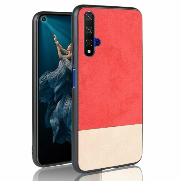 

Защитный чехол Deexe Elegant Series для Huawei Nova 5 - Red / White