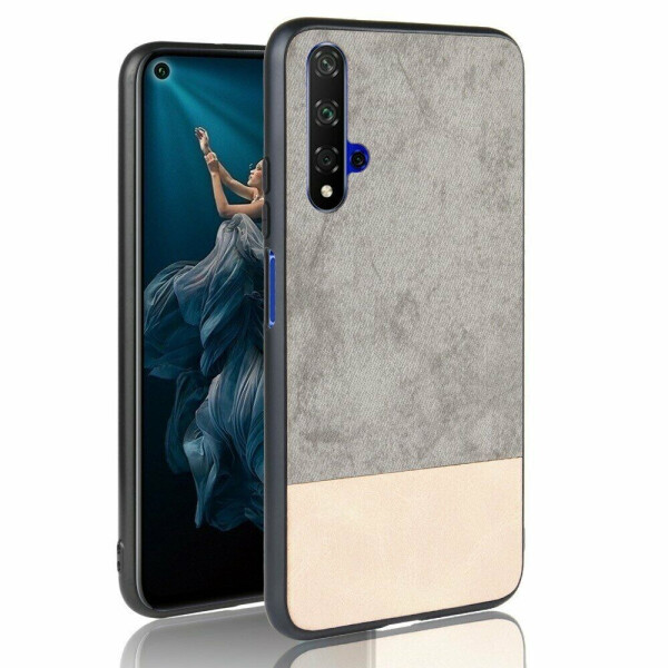

Защитный чехол Deexe Elegant Series для Huawei Nova 5 - Grey / White