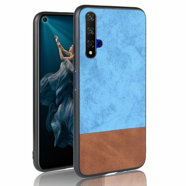 

Защитный чехол Deexe Elegant Series для Huawei Nova 5 - Blue / Brown