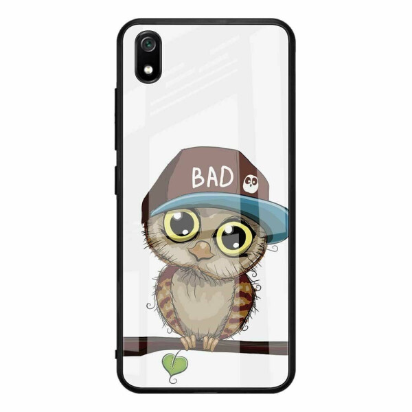 

Защитный чехол UniCase Pattern Glass Back для Xiaomi Redmi 7A - Owl