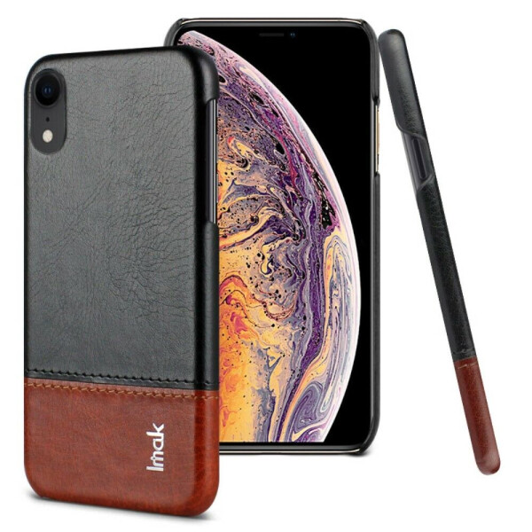 

Защитный чехол IMAK Leather Series для Apple iPhone XR - Black / Brown