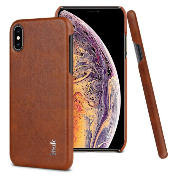 

Защитный чехол IMAK Leather Series для Apple iPhone XS Max - Brown