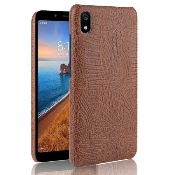 

Защитный чехол Deexe Croco Style для Xiaomi Redmi 7A - Brown