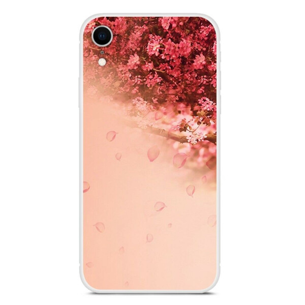 

Силиконовый (TPU) чехол Deexe Life Style для Apple iPhone XR - Flowers and Petals