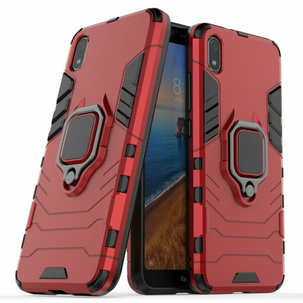 

Защитный чехол Deexe Hybrid Case для Xiaomi Redmi 7A - Red