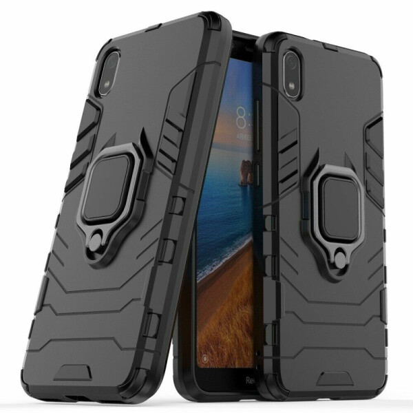 

Защитный чехол Deexe Hybrid Case для Xiaomi Redmi 7A - Black