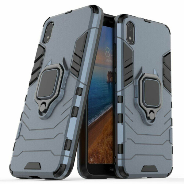 

Защитный чехол Deexe Hybrid Case для Xiaomi Redmi 7A - Blue