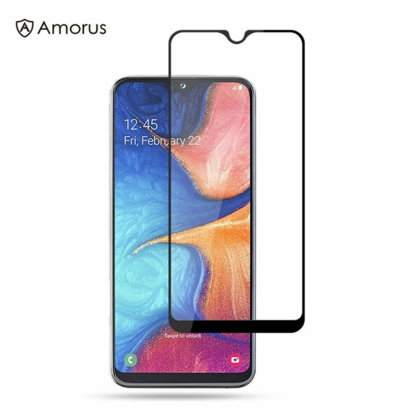 

Защитное стекло AMORUS Full Glue Tempered Glass для Samsung Galaxy A20e (A202) -Black