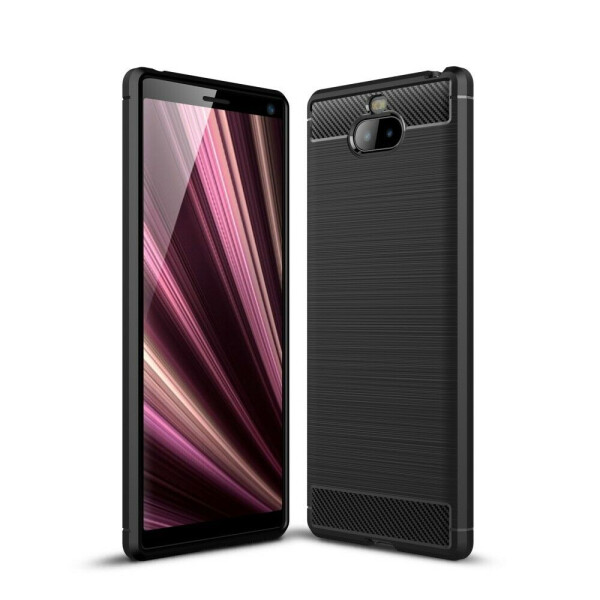 

Защитный чехол UniCase Carbon для Sony Xperia 10 Plus - Black