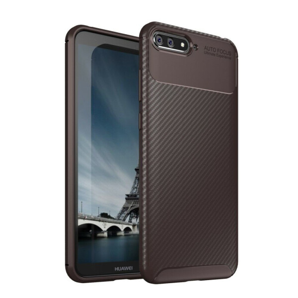 

Защитный чехол Deexe Fusion для Huawei Y6 2018 - Coffee