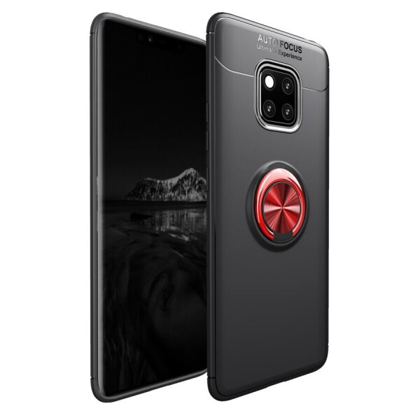 

Защитный чехол UniCase Magnetic Ring для Huawei Mate 20 Pro - Black / Red