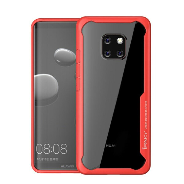 

Защитный чехол для IPAKY Clear BackCover Huawei Mate 20 Pro - Red
