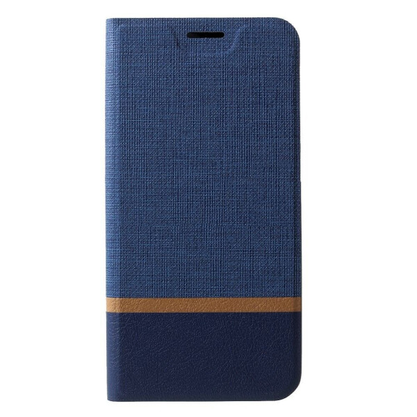 

Чехол-книжка Deexe Lines Texture для Huawei Mate 20 - Blue