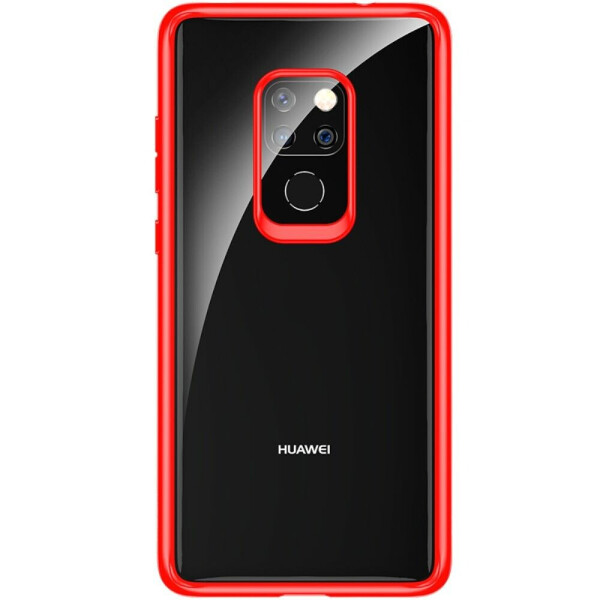 

Защитный чехол ROCK Crystal Clear Hybrid для Huawei Mate 20 - Red