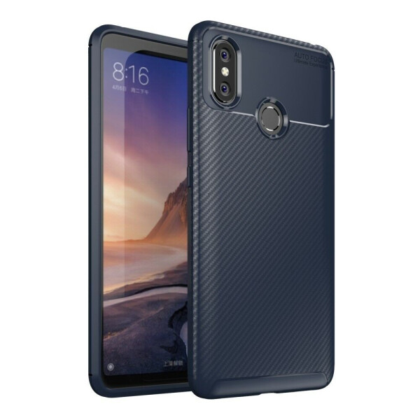 

Защитный чехол Deexe Fusion для Xiaomi Mi Max 3 - Blue