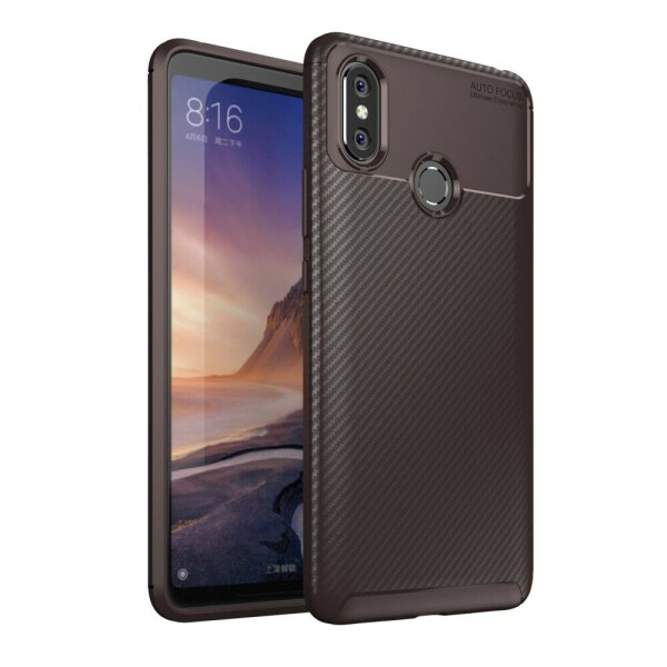 

Защитный чехол Deexe Fusion для Xiaomi Mi Max 3 - Brown