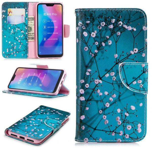 

Чехол-книжка Deexe Color Wallet для Xiaomi Redmi 6 Pro / Mi A2 Lite - Wintersweet