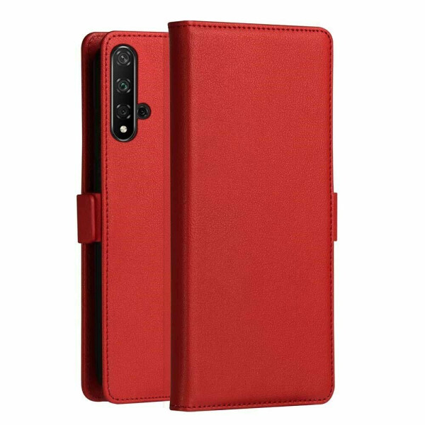 

Чехол-книжка DZGOGO Milo Series для Huawei Honor 20 - Red
