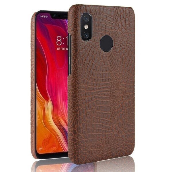 

Защитный чехол Deexe Croco Style для Xiaomi Redmi Note 6 / Note 6 Pro - Brown