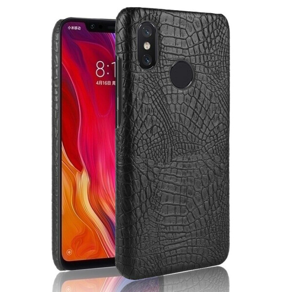 

Защитный чехол Deexe Croco Style для Xiaomi Redmi Note 6 / Note 6 Pro - Black