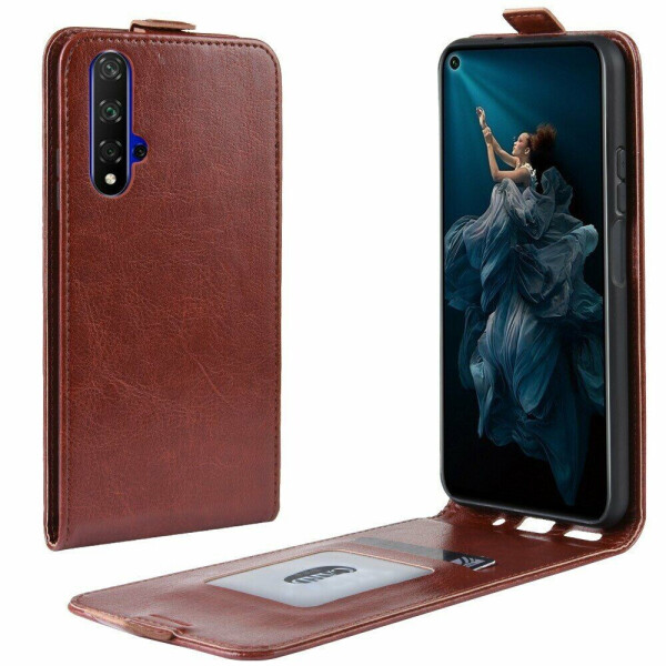 

Чехол Deexe Flip Case для Huawei Honor 20 - Brown