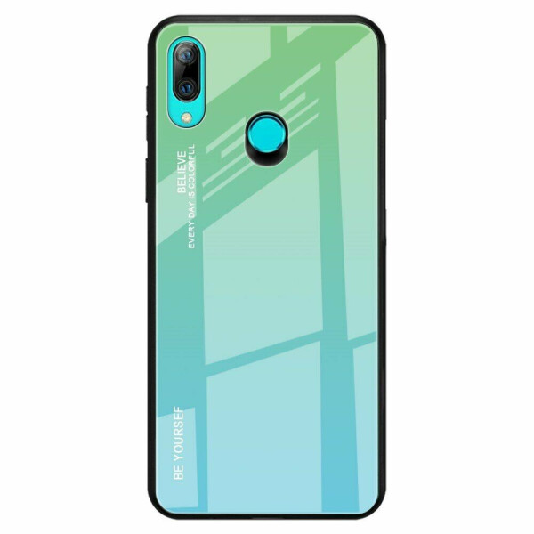 

Защитный чехол Deexe Gradient Color для Huawei P Smart Z - Green / Blue