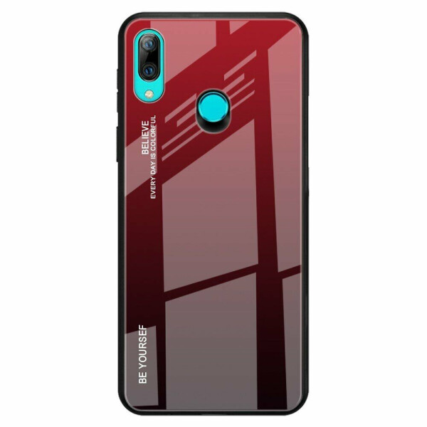 

Защитный чехол Deexe Gradient Color для Huawei P Smart Z - Red / Black