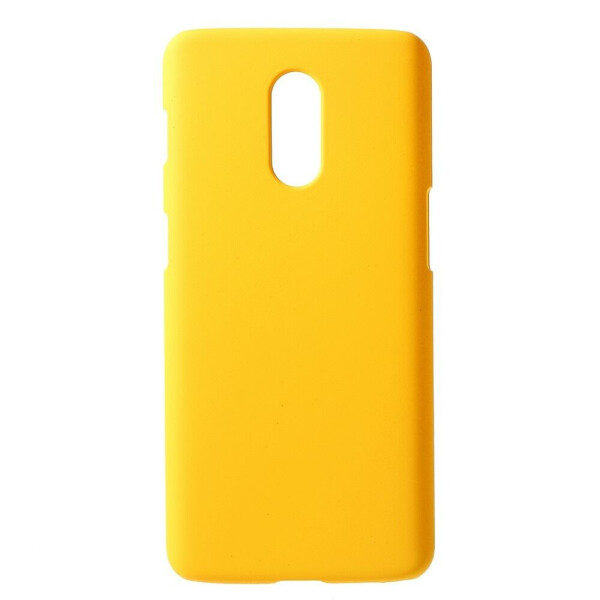 

Пластиковый чехол Deexe Hard Shell для OnePlus 6T - Yellow