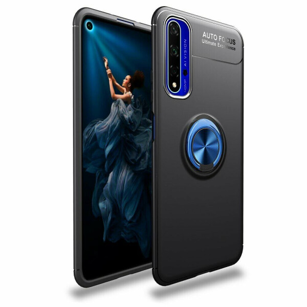 

Защитный чехол UniCase Magnetic Ring для Huawei Honor 20 - Black / Blue