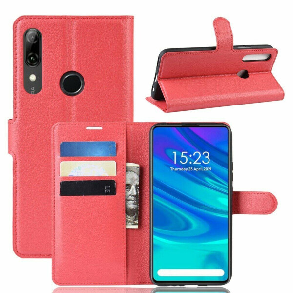 

Чехол-книжка Deexe Book Type для Huawei P Smart Z / Honor 9X - Red