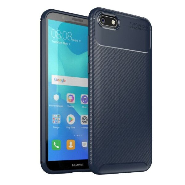 

Защитный чехол Deexe Fusion для Huawei Y5 2018 / Y5 Prime 2018 / Honor 7A - Blue