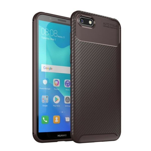 

Защитный чехол Deexe Fusion для Huawei Y5 2018 / Y5 Prime 2018 / Honor 7A - Brown