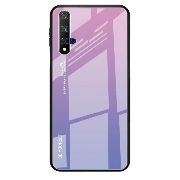 

Защитный чехол Deexe Gradient Color для Huawei Honor 20 - Purple / Pink
