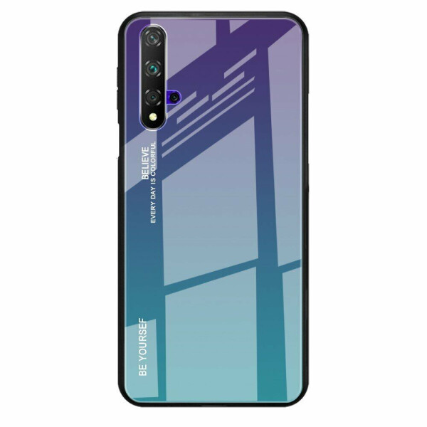 

Защитный чехол Deexe Gradient Color для Huawei Honor 20 - Blue / Purple