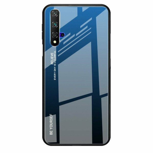 

Защитный чехол Deexe Gradient Color для Huawei Honor 20 - Blue / Black