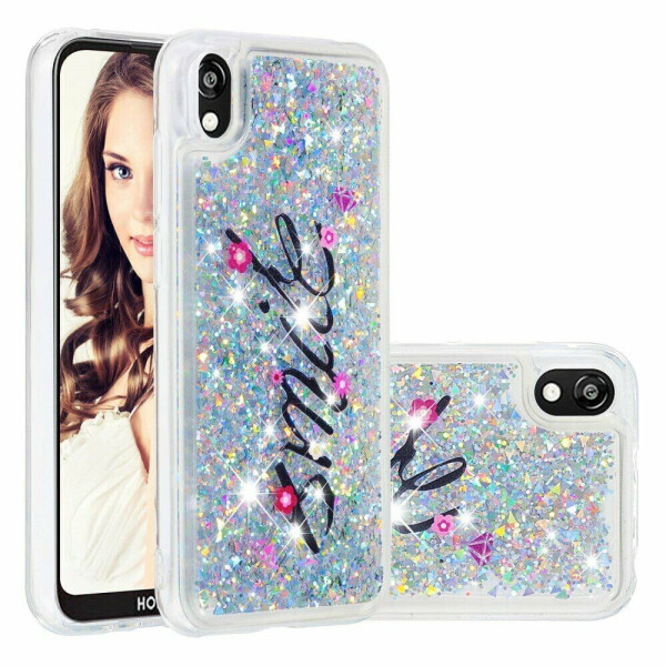 

Силиконовый (TPU) чехол Deexe Fashion Glitter для Huawei Y5 (2019) / Honor 8S / Honor 8S Prime - Smile
