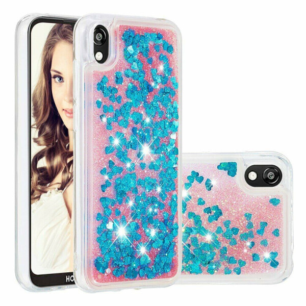 

Силиконовый (TPU) чехол Deexe Liquid Glitter для Huawei Y5 (2019) / Honor 8S / Honor 8S Prime - Blue