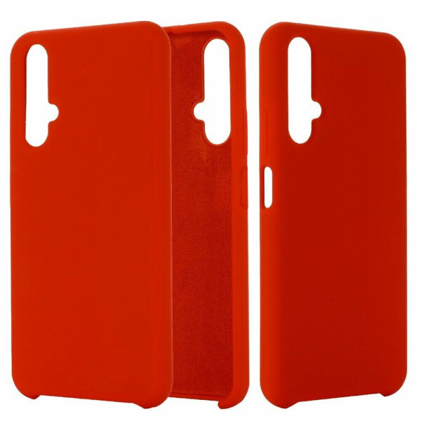 

Защитный чехол Deexe Silicone Case для Huawei Honor 20 - Red
