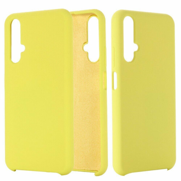 

Защитный чехол Deexe Silicone Case для Huawei Honor 20 - Yellow