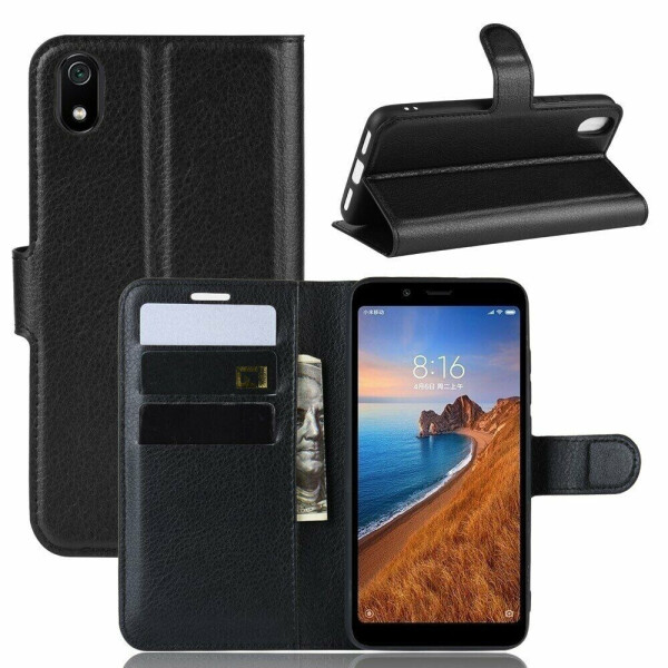 

Чехол-книжка Deexe Book Type для Xiaomi Redmi 7A - Black
