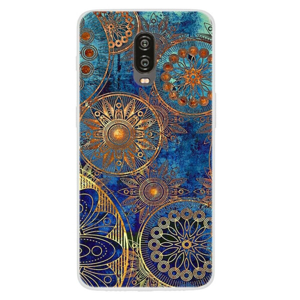 

Силиконовый (TPU) чехол Deexe Life Style для OnePlus 6T - Mandala Flower