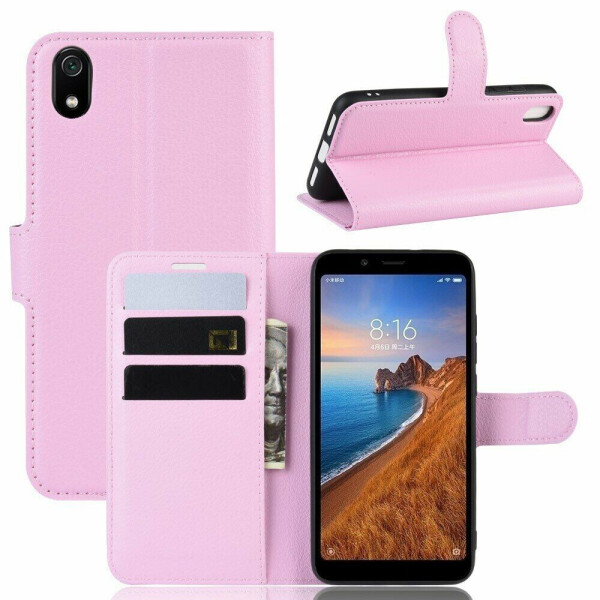 

Чехол-книжка Deexe Book Type для Xiaomi Redmi 7A - Pink