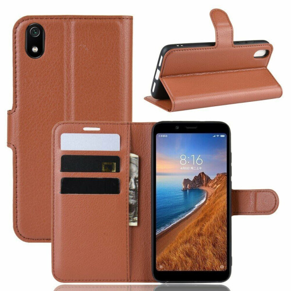 

Чехол-книжка Deexe Book Type для Xiaomi Redmi 7A - Brown