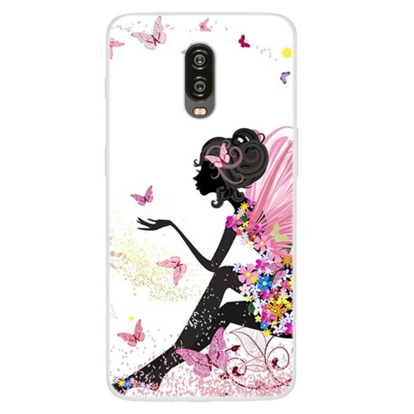 

Силиконовый (TPU) чехол Deexe Life Style для OnePlus 6T - Fairy Lady