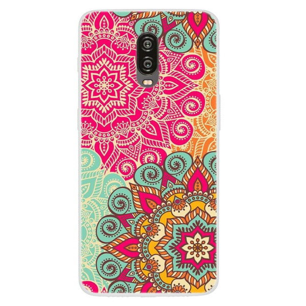 

Силиконовый (TPU) чехол Deexe Life Style для OnePlus 6T - Beautiful Flowers