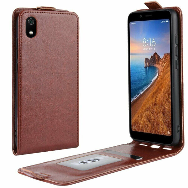 

Чехол Deexe Flip Case для Xiaomi Redmi 7A - Brown
