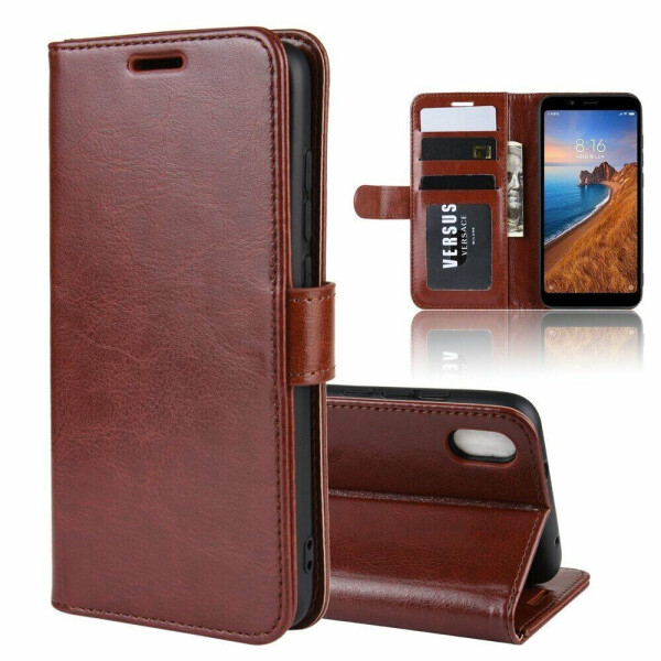 

Чехол-книжка Deexe Wallet Style для Xiaomi Redmi 7A - Brown