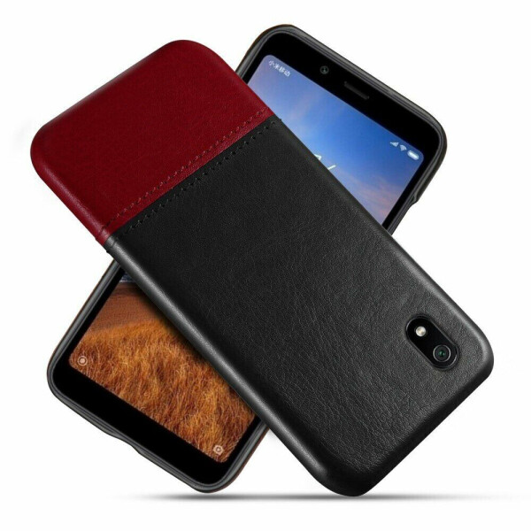 

Защитный чехол KSQ Dual Color для Xiaomi Redmi 7A - Black / Wine Red
